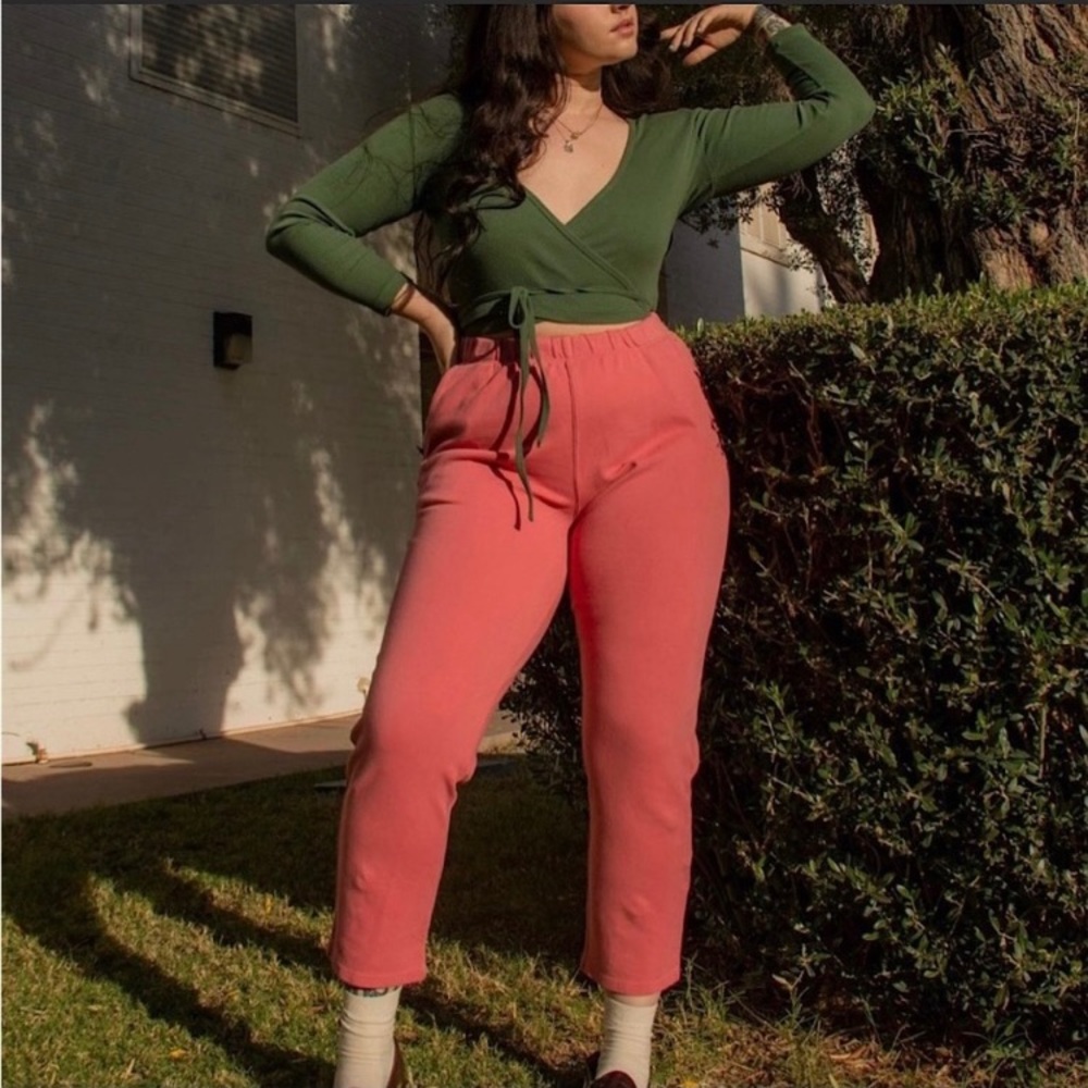 Big Bud Press Many Colors Easy Pants Raspberry Sorbe Gem